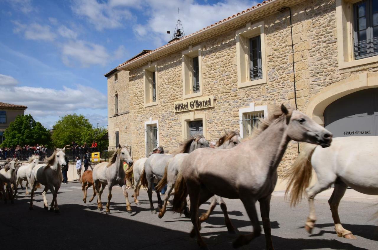 Hôtel O’Banel Gallargues-le-Montueux Buitenkant foto